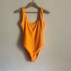 Show Me Your MuMu Orange Swimsuit
